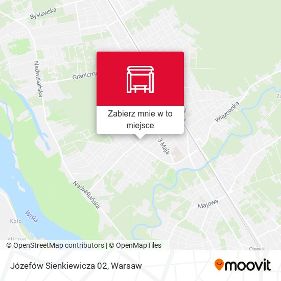 Mapa Józefów Sienkiewicza 02