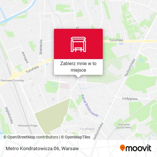 Mapa Metro Kondratowicza 06