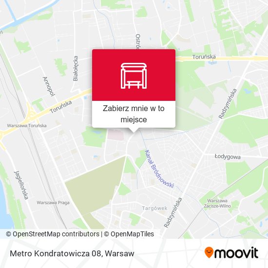 Mapa Metro Kondratowicza 08