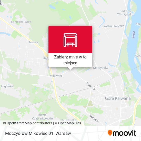 Mapa Moczydłów Mikówiec 01