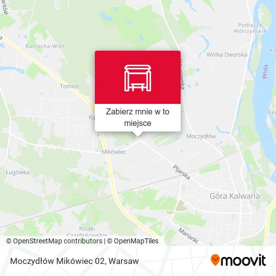 Mapa Moczydłów Mikówiec 02