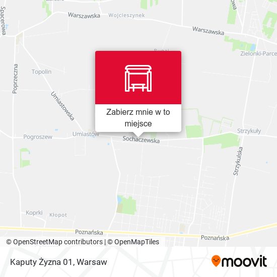 Mapa Kaputy Żyzna 01