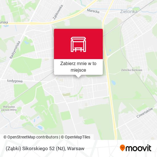 Mapa (Ząbki) Sikorskiego 52 (Nż)