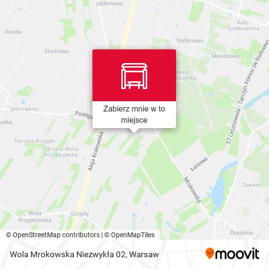 Mapa Wola Mrokowska Niezwykła 02