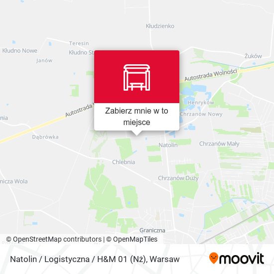 Mapa Natolin / Logistyczna / H&M 01 (Nż)