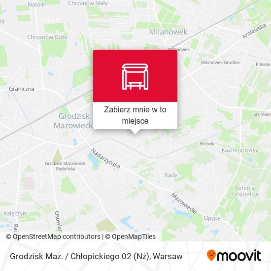 Mapa Grodzisk Maz. / Chłopickiego 02 (Nż)