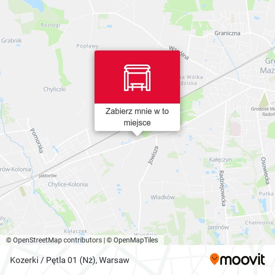 Mapa Kozerki / Pętla 01 (Nż)