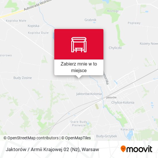 Mapa Jaktorów / Armii Krajowej 02 (Nż)