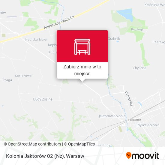 Mapa Kolonia Jaktorów 02 (Nż)