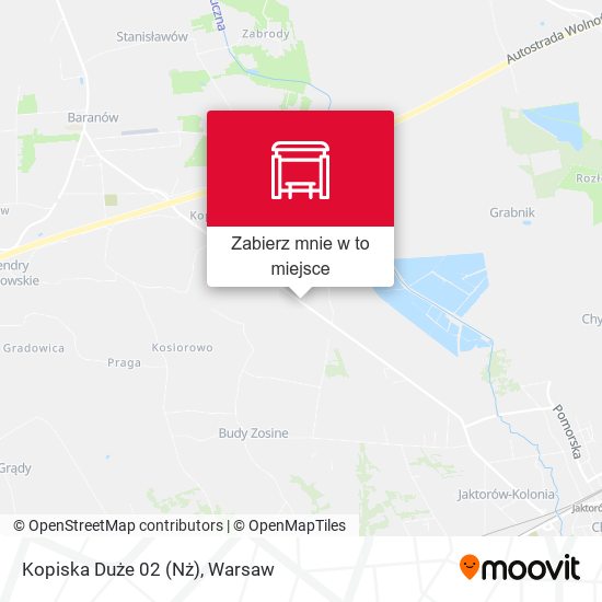 Mapa Kopiska Duże (Nż)