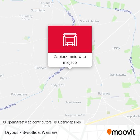 Mapa Drybus / Świetlica