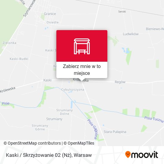 Mapa Kaski / Skrzyżowanie (Nż)