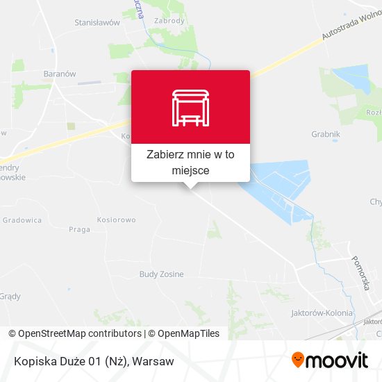 Mapa Kopiska Duże (Nż)