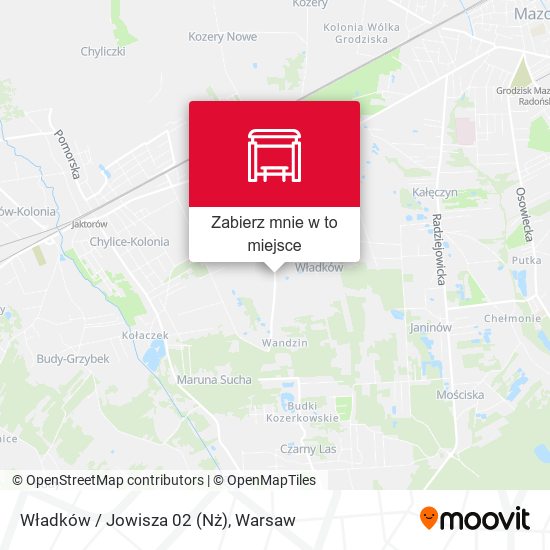 Mapa Władków / Jowisza 02 (Nż)