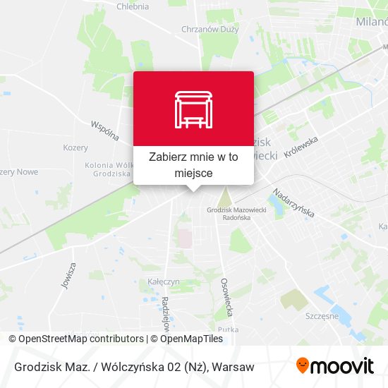 Mapa Grodzisk Maz. / Wólczyńska 02 (Nż)