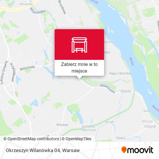 Mapa Okrzeszyn Wilanówka 04