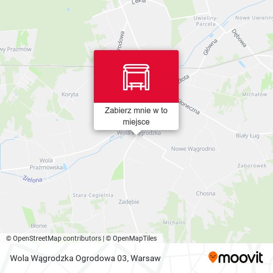 Mapa Wola Wągrodzka Ogrodowa 03