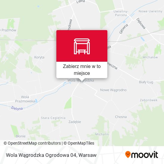 Mapa Wola Wągrodzka Ogrodowa 04