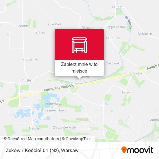 Mapa Żuków / Kościół 01 (Nż)