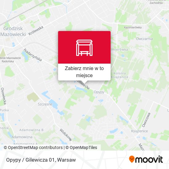 Mapa Opypy / Gilewicza 01