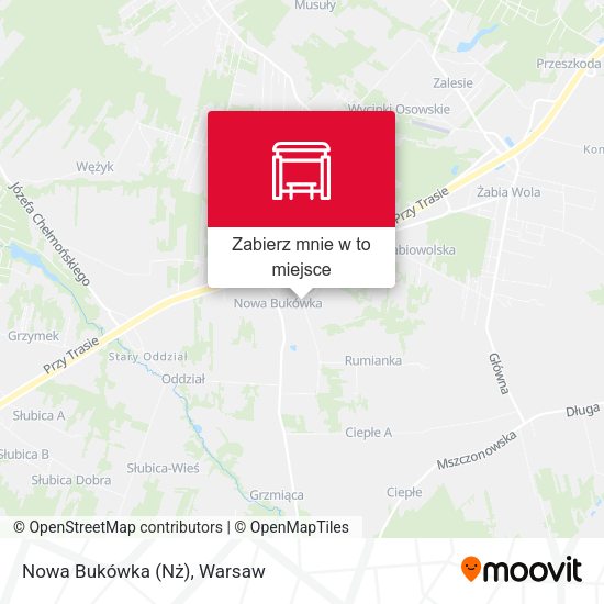 Mapa Nowa Bukówka (Nż)