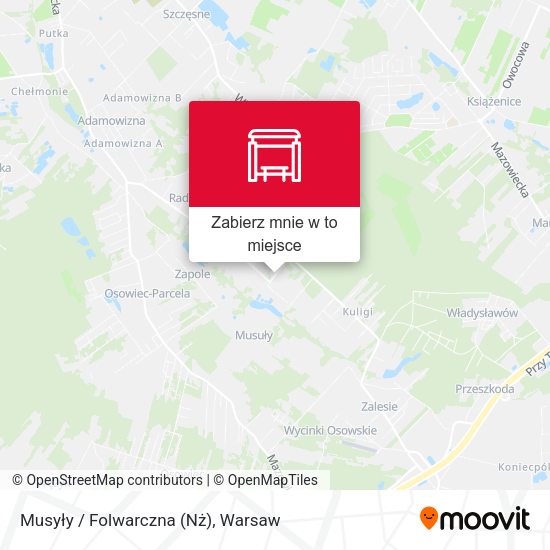 Mapa Musyły / Folwarczna (Nż)