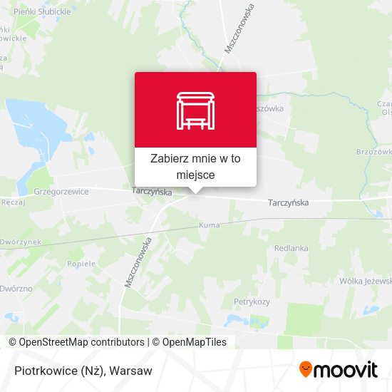 Mapa Piotrkowice (Nż)