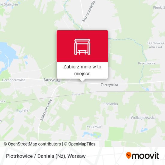 Mapa Piotrkowice / Daniela (Nż)