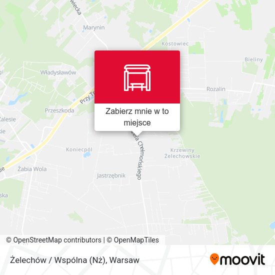 Mapa Żelechów / Wspólna (Nż)