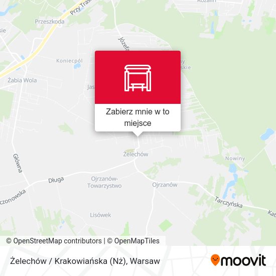 Mapa Żelechów / Krakowiańska (Nż)