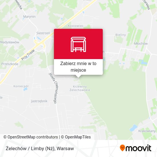 Mapa Żelechów / Limby (Nż)