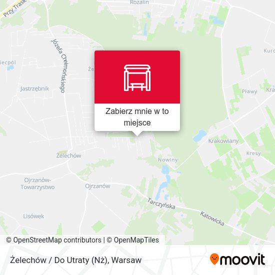 Mapa Żelechów / Do Utraty (Nż)