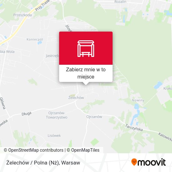 Mapa Żelechów / Polna (Nż)