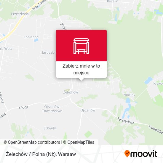 Mapa Żelechów / Polna (Nż)