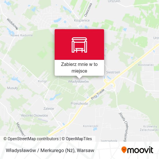 Mapa Władysławów / Merkurego (Nż)