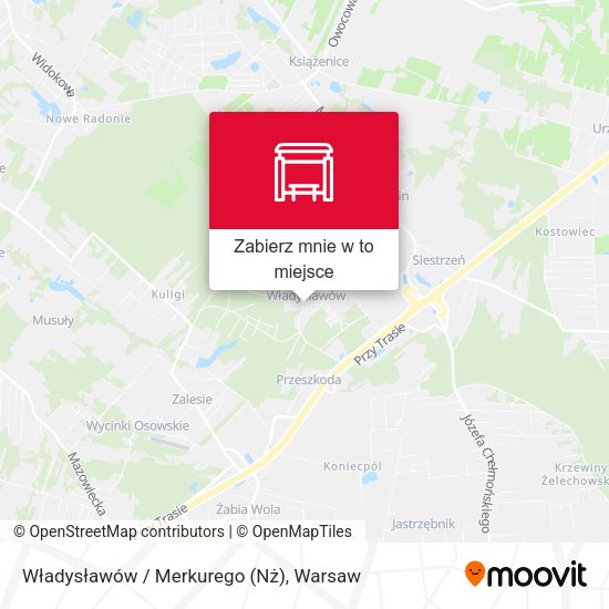 Mapa Władysławów / Merkurego (Nż)