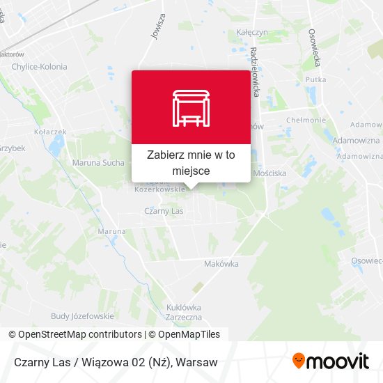 Mapa Czarny Las / Wiązowa 02 (Nź)