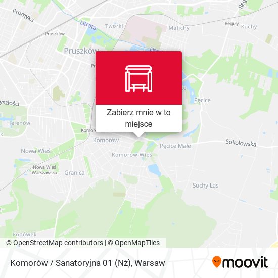 Mapa Komorów / Sanatoryjna 01 (Nż)