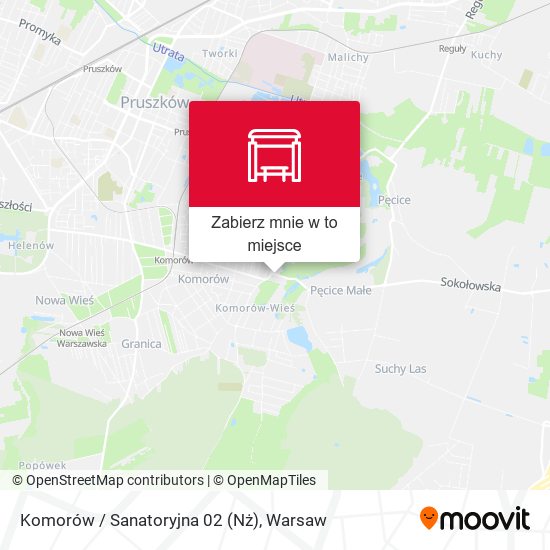 Mapa Komorów / Sanatoryjna 02 (Nż)