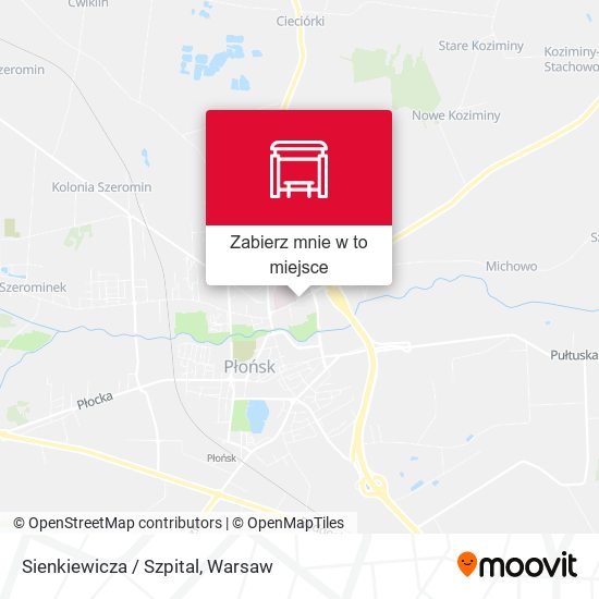 Mapa Sienkiewicza / Szpital