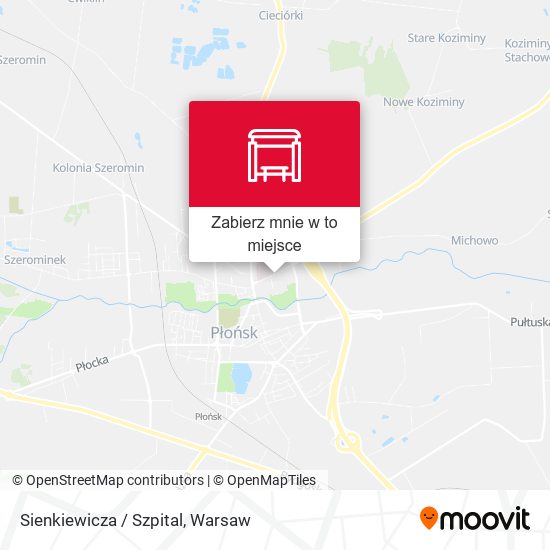 Mapa Sienkiewicza / Szpital