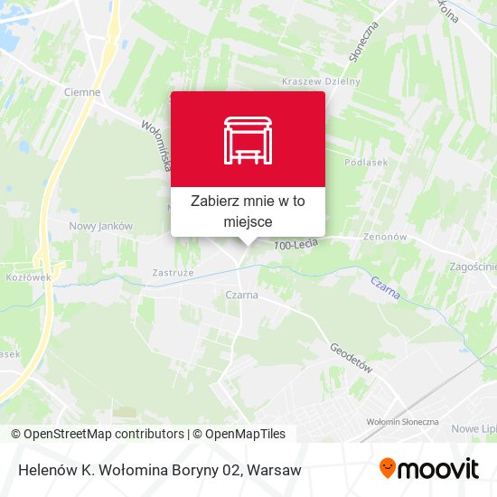 Mapa Helenów K. Wołomina Boryny 02