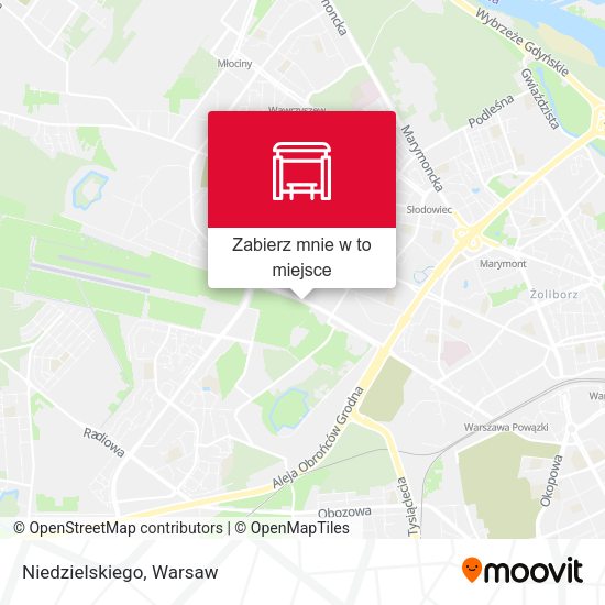 Mapa Niedzielskiego