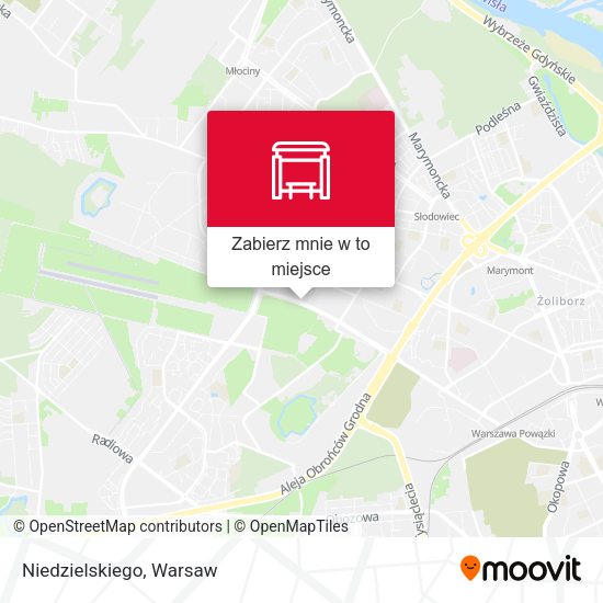 Mapa Niedzielskiego