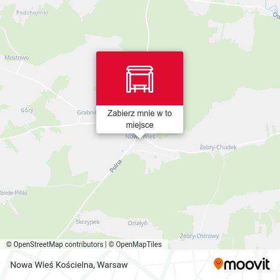 Mapa Nowa Wieś Kościelna