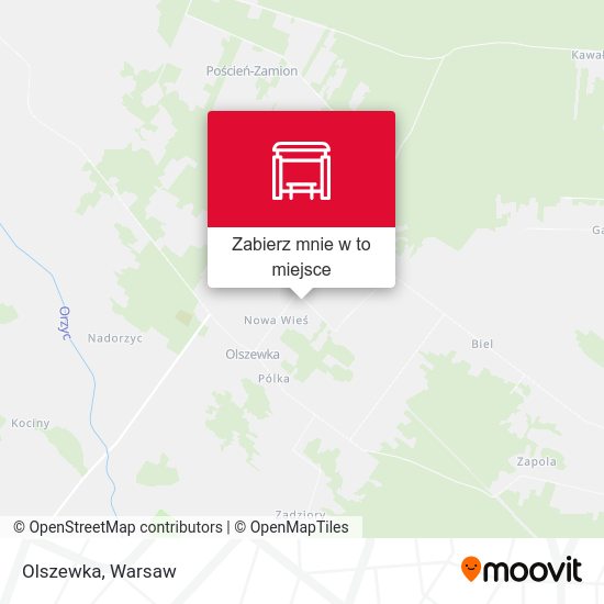 Mapa Olszewka