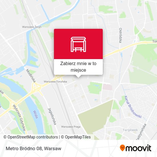 Mapa Metro Bródno 08