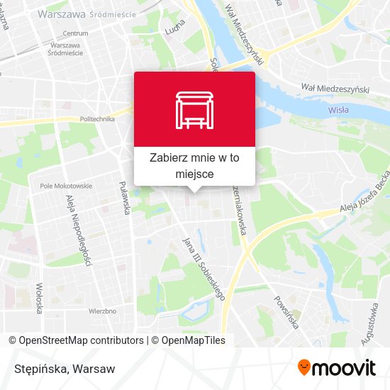 Mapa Stępińska