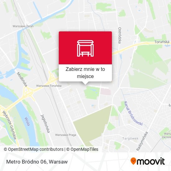 Mapa Metro Bródno 06