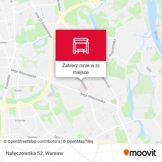 Mapa Nałęczowska 52